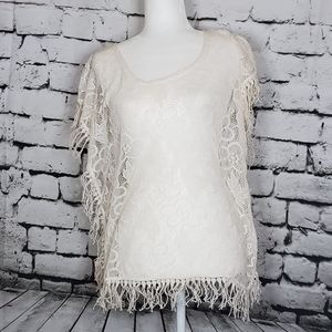 Xhilration Lace Cover Up